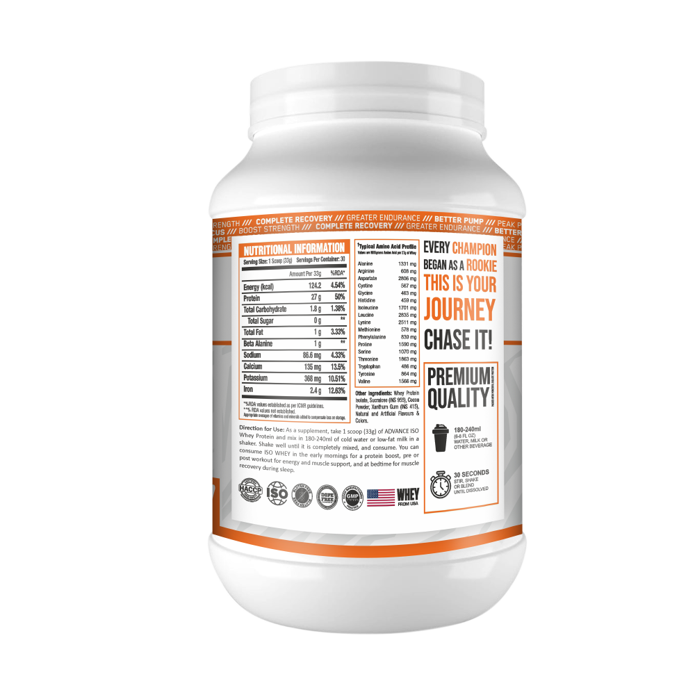 Advance ISO Whey 1kg - Image 3